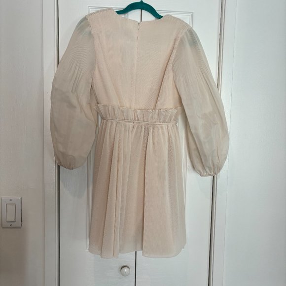 Zimmermann Pleated Mini Dress Ivory - Picture 7 of 7